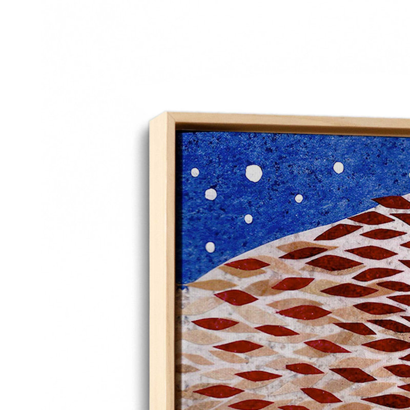 «Wilderness Collage VI» par Kim Conway, reproduction d'art sur toile, H 30 po x l 20 po, Tanné