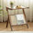 Rattan Nightstand, Side Table, Bamboo Accent Bedside Table