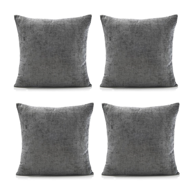 Nickson Square Cushion, Charcoal
