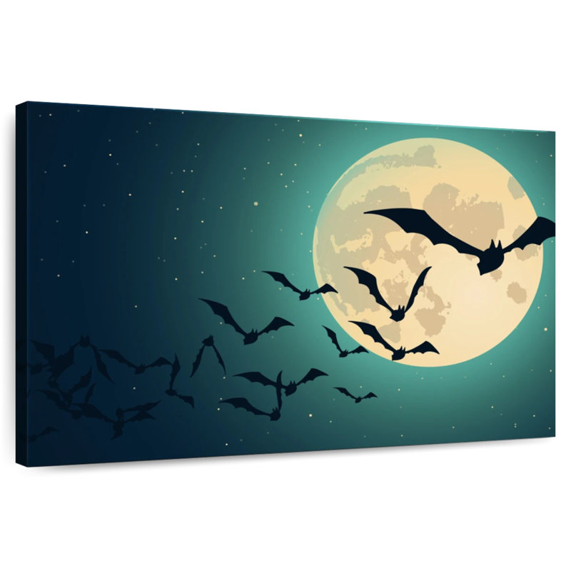 Les chauves-souris de la nuit, H 30 po x l 45 po