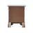 Sleek Silver Champagne Nightstand-163568248