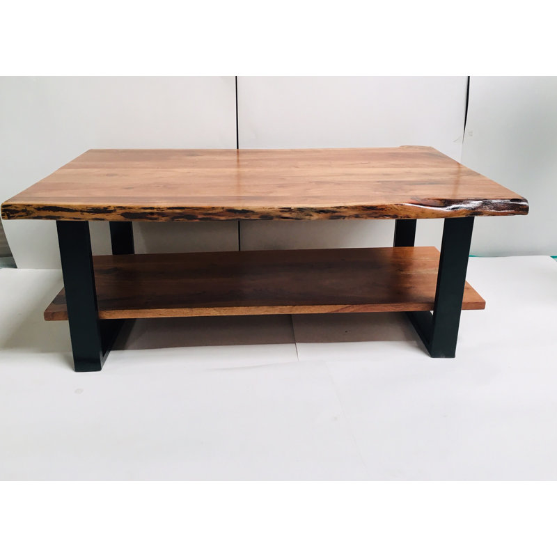 Galilee Solid Wood Top Coffee Table