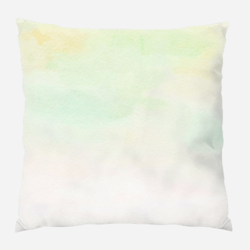 Coussin watercolour Juniata, Microsuède, Intérieur