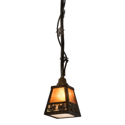 Luminaire suspendu géométrique 1 lumières lanterne Petra