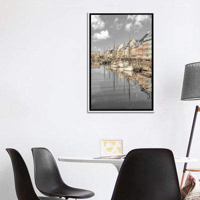 Impression vintage de Copenhague - impression d'art mural