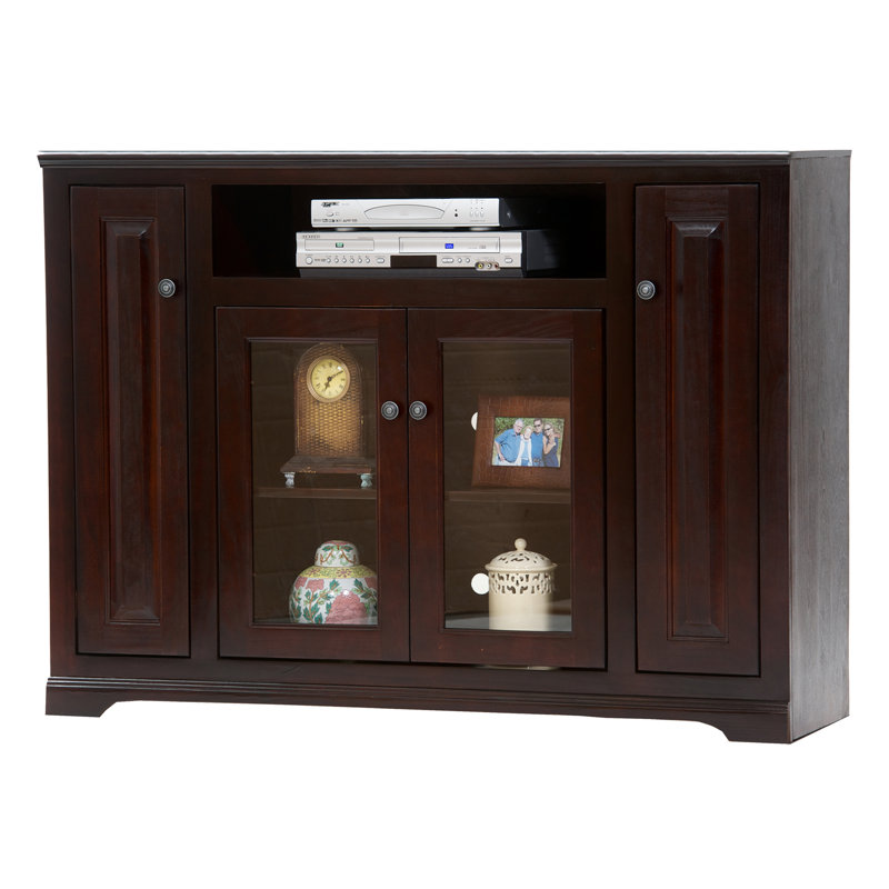 Marienthal Unfinished TV Stand for TVs up to 50", European Light Blue