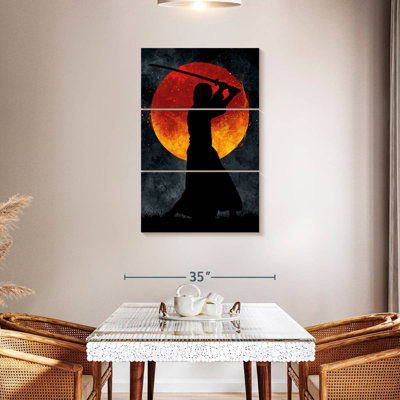 Leisha Samurai Moon Black