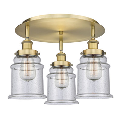Alvi Glass Flush Mount