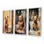 «Bathroom Bear Bear Bubbles I», ensemble de 3 toiles à linge-1276944853-1276944857