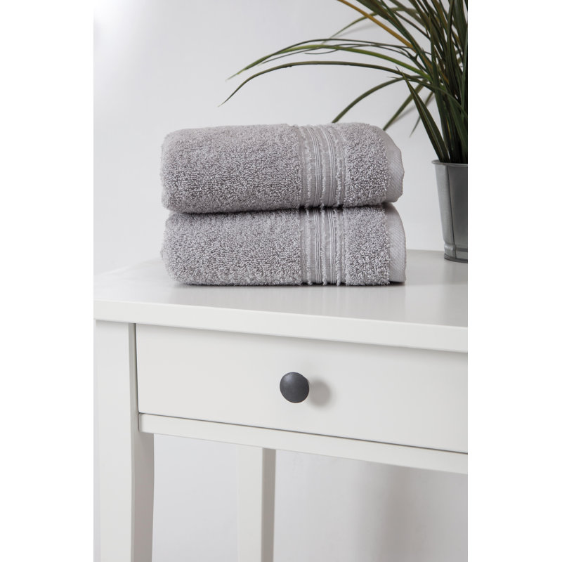 Ziegler Midweight Hand Towel, Light Gray