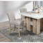 TABOURETS DE BAR VHONG BEIGE (ENSEMBLE DE 2)
