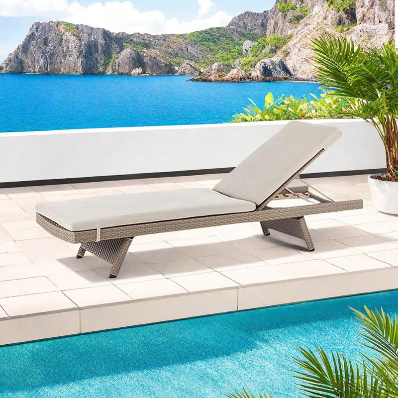 Chaise longue pour l'extérieur