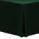 Ultimate Textile Fitted Polyester Tablecloth Rectangular Tables