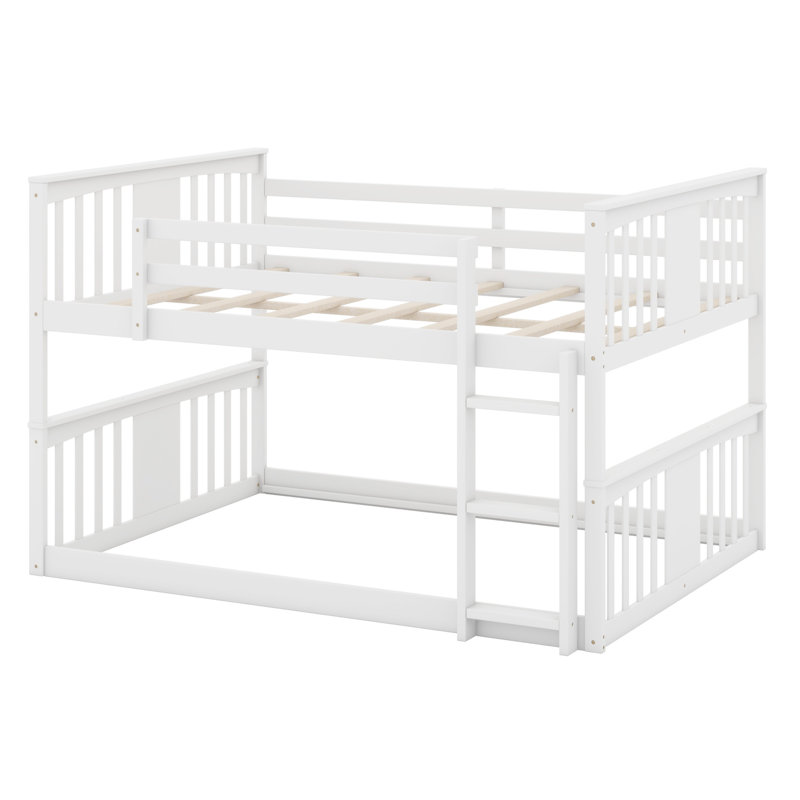 Kaeliana Kids Bunk Bed, White, Full Over Full