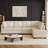 Faux Leather L-Shaped Modular Sectional Sofa-75756251-75756249