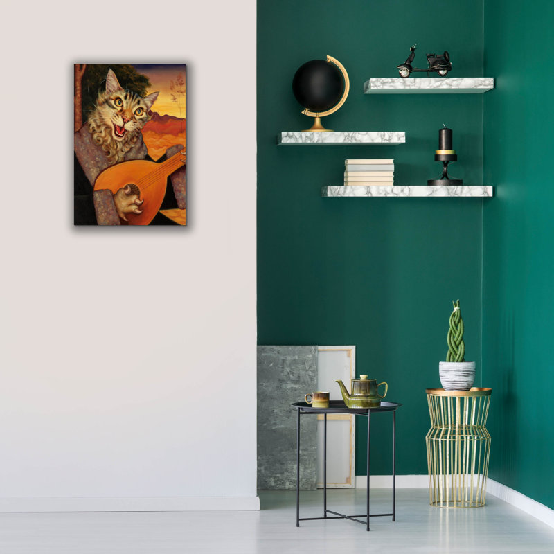 Toile épique Graffiti «Minnesinger» par Jane R. Talton, 18 po x 26 po