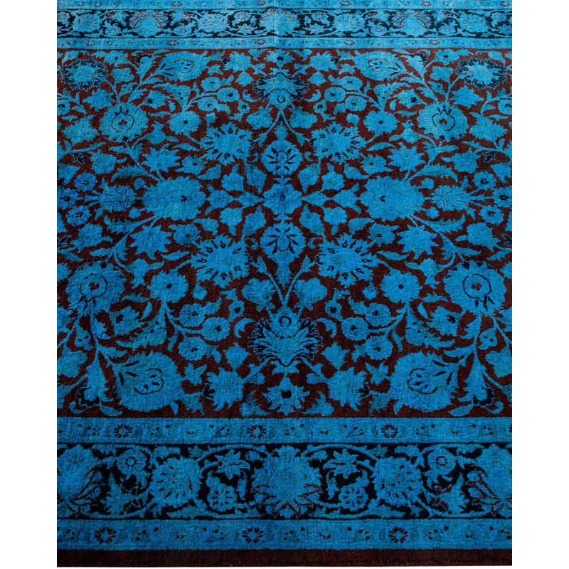 Fine Vibrance One-of-a-Kind 4' 2" X 6' 1" Hand Knotted Area Rug