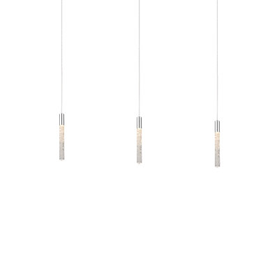 Luminaire suspendu cylindrique à DEL 3 lumières Magic
