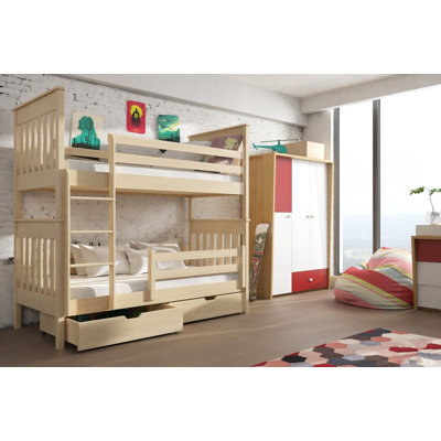 Virgil Storage Bunk Bed with Mattress