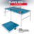 Foldable Indoor/Outdoor Table Tennis Table with Paddles and Balls (64mm Thick)-61684185