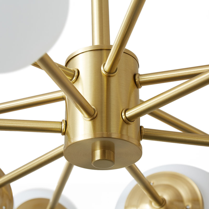 Ealf 12 - Light Dimmable Sphere Chandelier