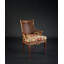 Upholstered Arm Chair in Brown