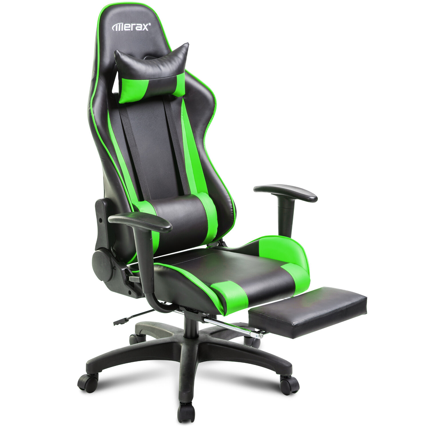 Super Comfy Merax Gaming Chair w/ Footrest for Napping 