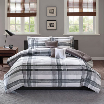 Ensemble d'édredon simple / simple TG avec traitement antimicrobien, microfibre douce pour un décor de chambre confortable et élégant