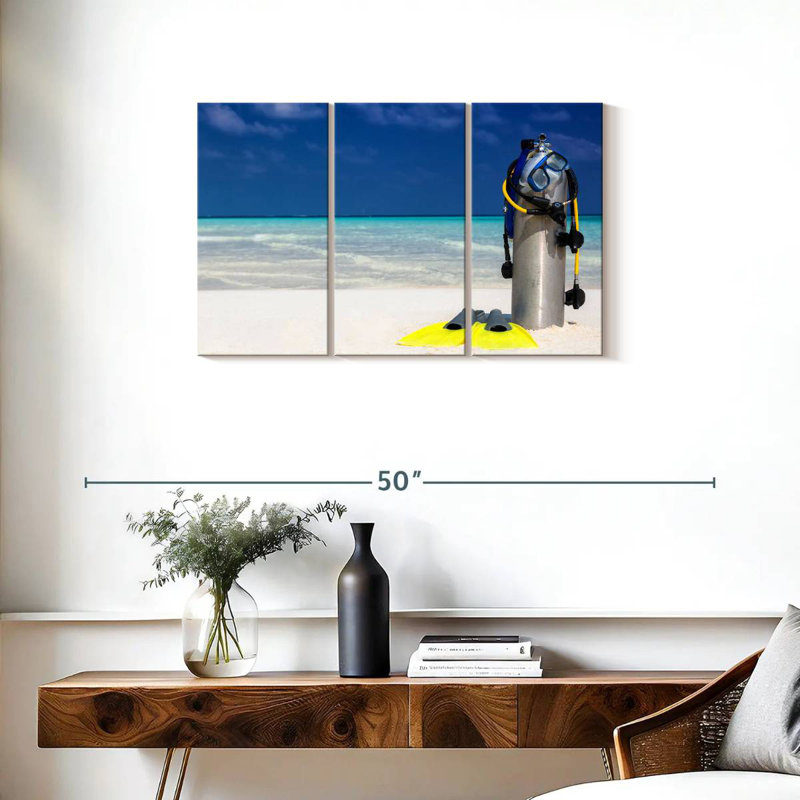 Senne Scuba Equipment, 20" H x 33" W