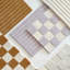 CHECKERBOARD Handmade Wool Checkered Area Rug-2002570659