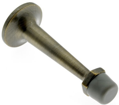 Solid Brass Baseboard Stop idh by St. Simons