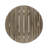 Rustic 16" Side Table In Gray Wood For Outdoor Relaxing Gray Living-660344551