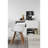 Plastic Dining Armchairs with Natural Wooden Wood Legs Indoor Outdoor-68275837