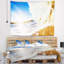 Tapisserie de plage sandy océan crashing ondulations-28507277