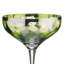 Tropical Leaves Champagne Saucers
