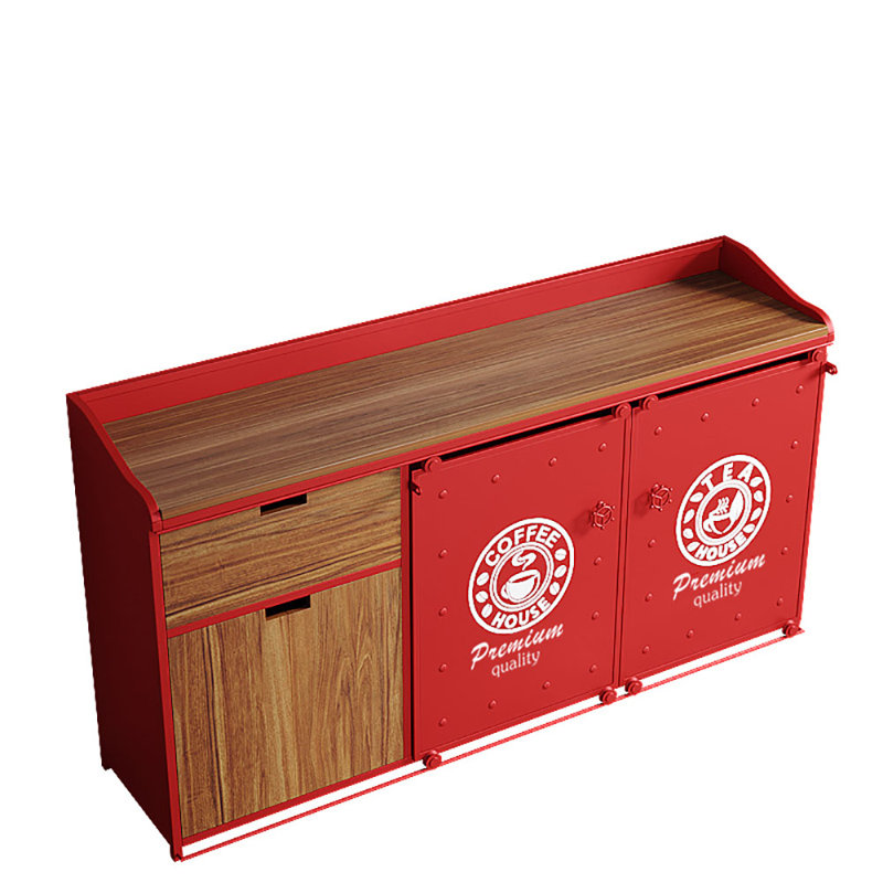 Buffet Rosaleta, Rouge, H 35,4 po x l 78,7 po x P 15,7 po