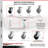 4 Piece Phenolic Caster Set