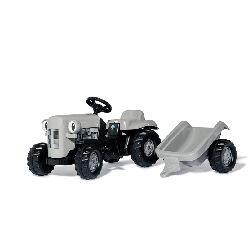 Rolly Toys Kid Little Grey Fergie & Trailer