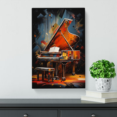 Piano Modern - No Frame Print