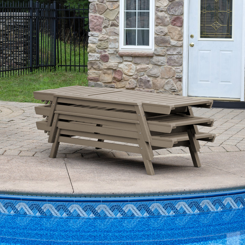 Jiwoo Outdoor Chaise Lounge, Woodland Brown
