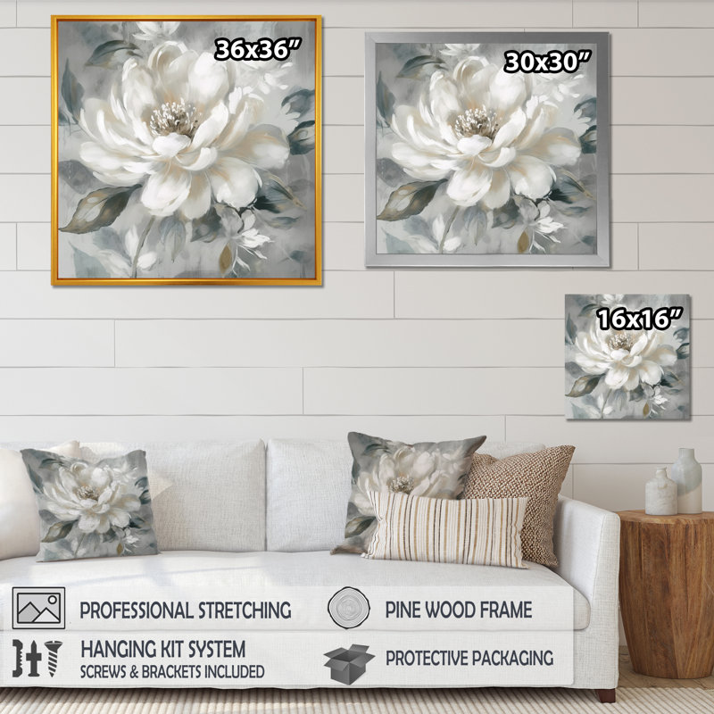 Impression sur toile, H 30 po x l 30 po, Toile tendue, Sans cadre