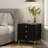 3 - Drawer Nightstand With Metal Legs-1714995395