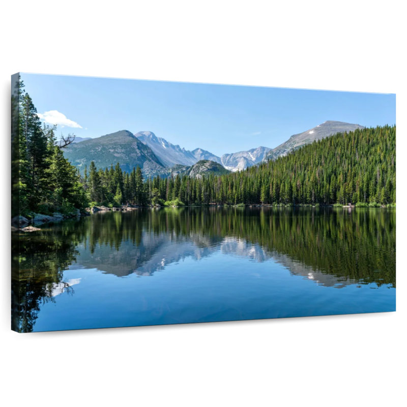 Alvord Bear Lakeside Trees, 8" H x 12" W