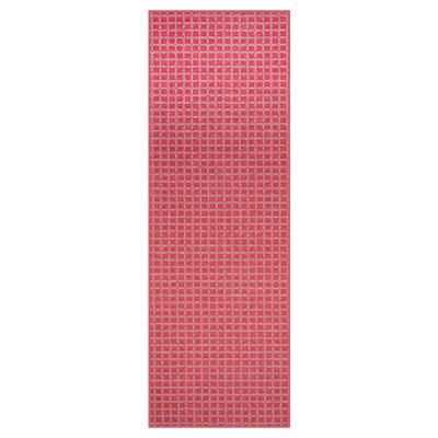 Tapis intérieur / extérieur rouge Immogène