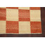 Tapis décoratif en laine de conception unique 7 pi 9 po x 10 pi 4 po noué à la main New Age