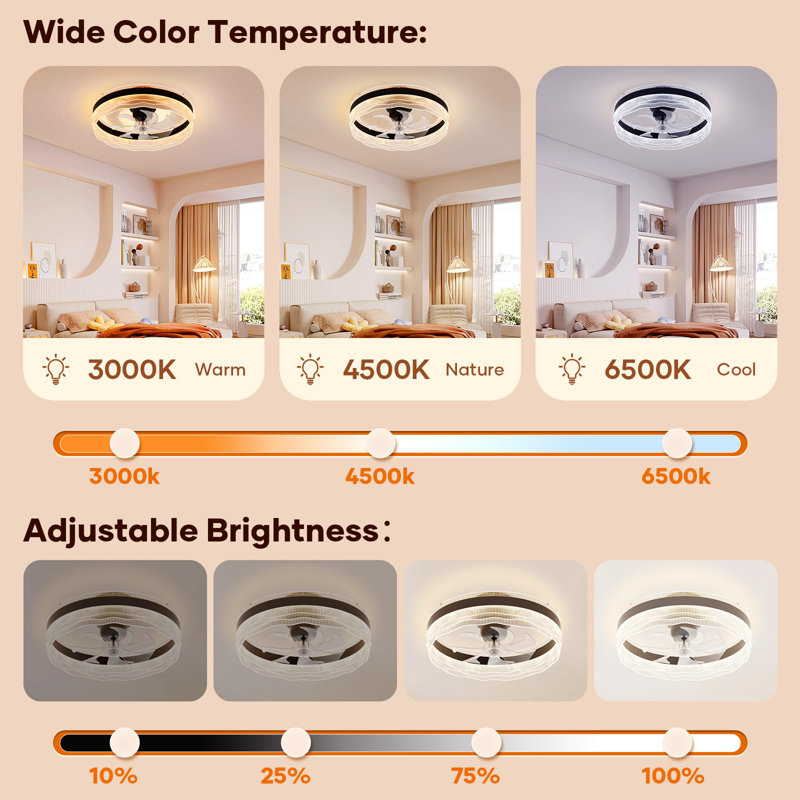 Ceiling Fan with LED Lights