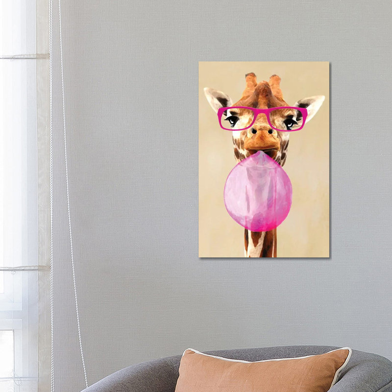Coco De Paris - Floater Frame Print on Canvas, 66.04 cm H x 45.72 cm W, Black Framed