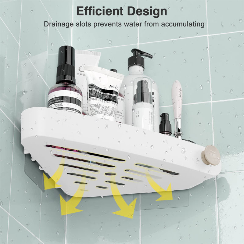 Efharis Shower Caddy, White