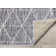 Bratu Geometric Grey/White Rug