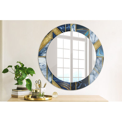 Huldar Glass Flat Wall Mirror